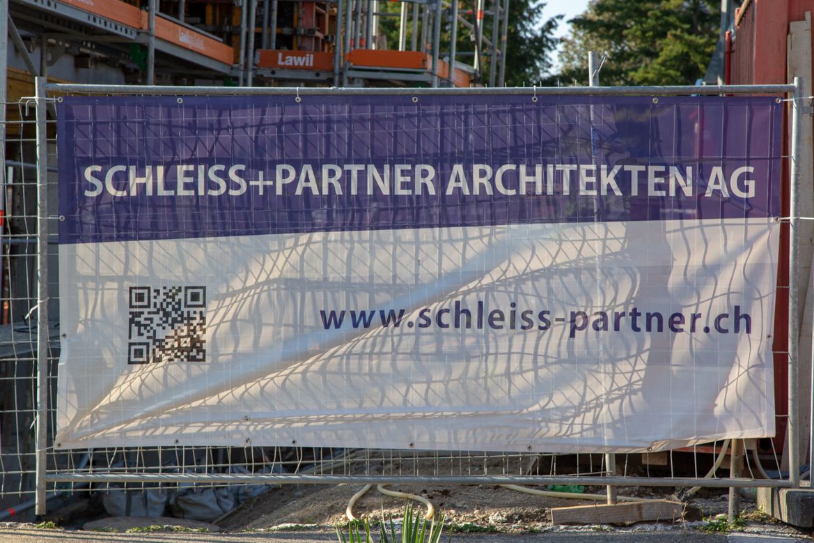 Banner – Schleiss & Partner Architekten AG – Steinhausen